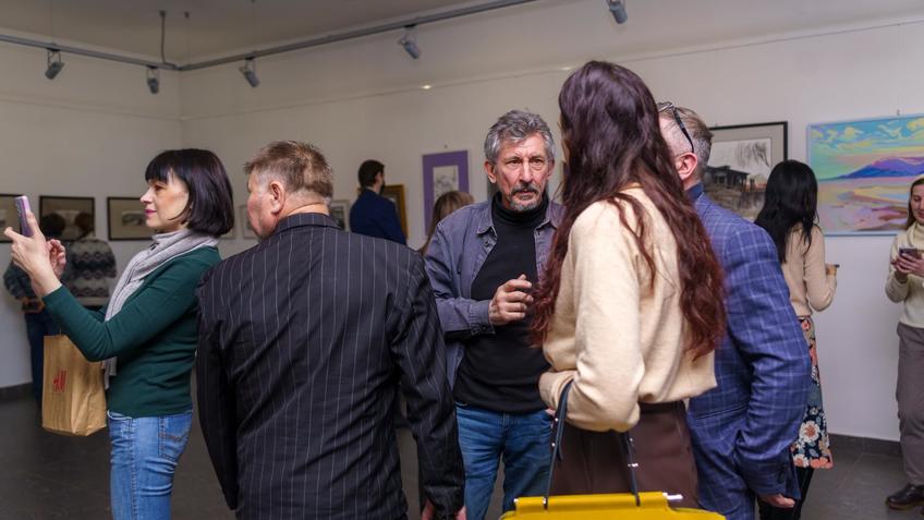 Фото №1000002. На открытии  выставки-посвящения Ф.И.Шаляпину