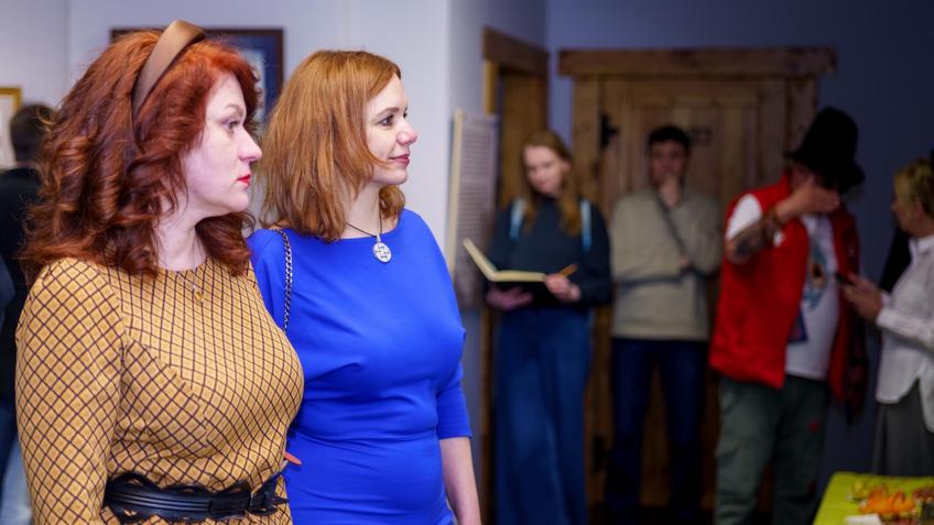 Фото №1000692. На открытии выставки Ильдара Сафина в Музее-галерее «ДОМ ART»