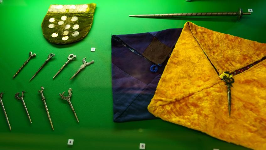 Фото №1000772. Кисет / Заколки сумочки для шв. принадл.  /Веретено / Сумочка для шв. принадл.