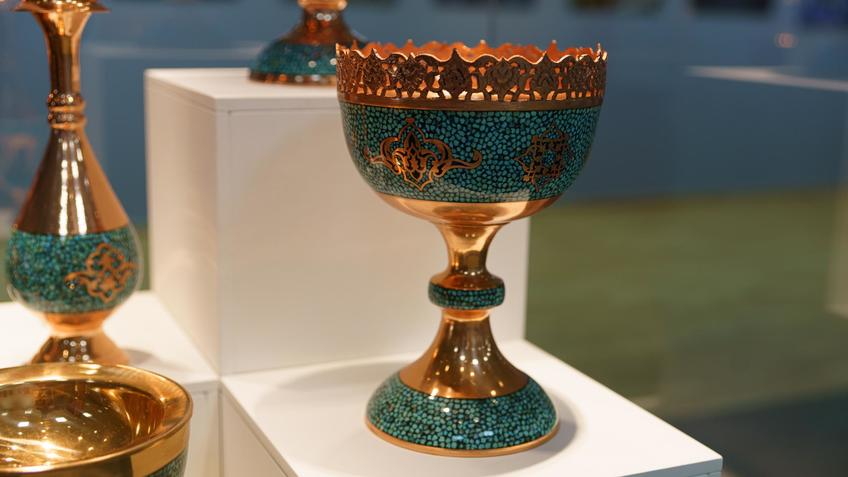 Фото №1001336. Чаша. Техника Фирузе-куби