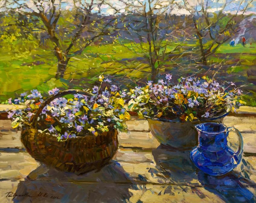 Фото №1001413. Натюрморт с первоцветами. 2016. Ирина Рыбакова