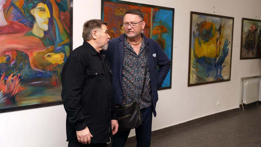 Фото №1001937. На выставке «Я родился весной»