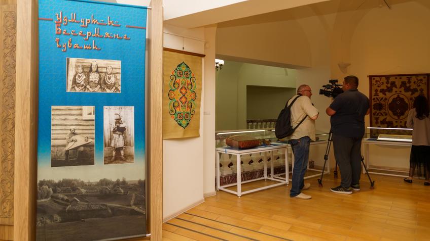 Фото №1002200. Фрагмент экспозиции выставки «Волжская Булгария. Великое наследие»