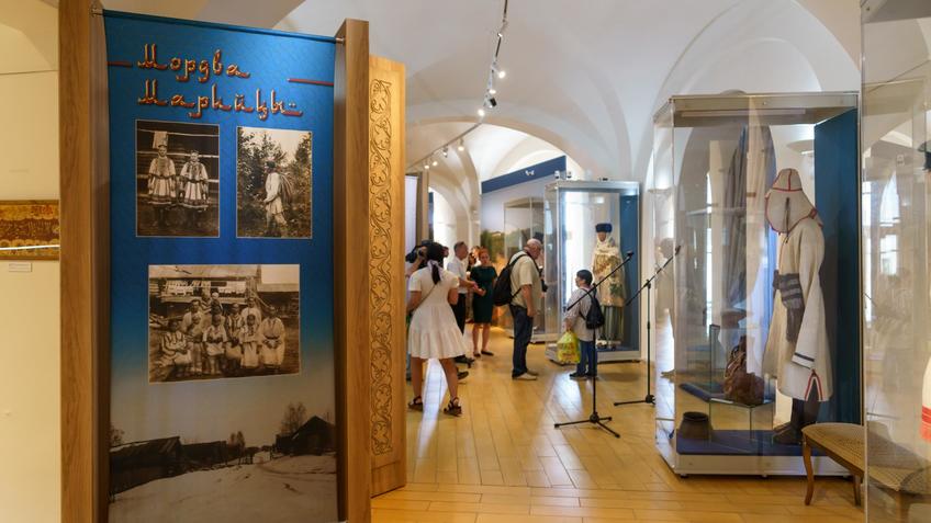 Фото №1002315. На выставке «Волжская Булгария. Великое наследие»