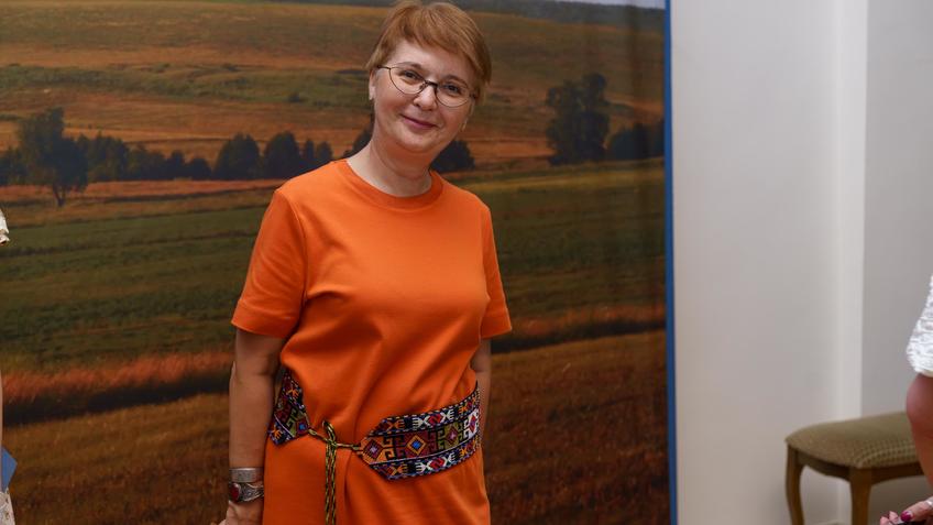 Фото №1002440. На выставке «Волжская Булгария. Великое наследие»