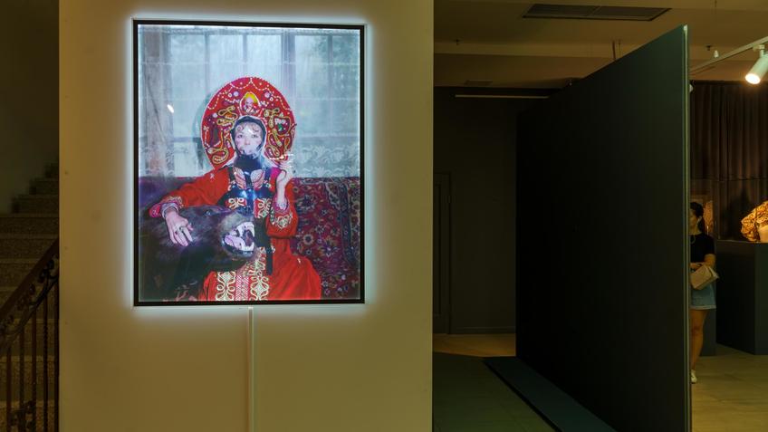 Фото №1002465. Маша и медведь. 2015. Юлдус Бахтиозина