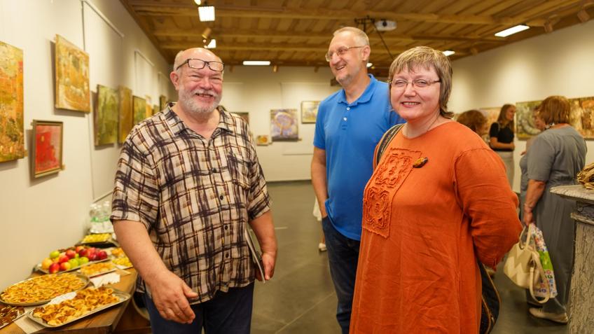 Фото №1002765. А. Новиков, В.Скобеев, Г. Орлова