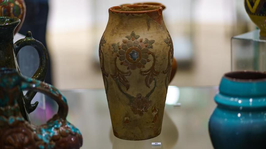 Фото №1003610. Ваза. XX век. Изделие пестречинских керамистов школы Ильминских