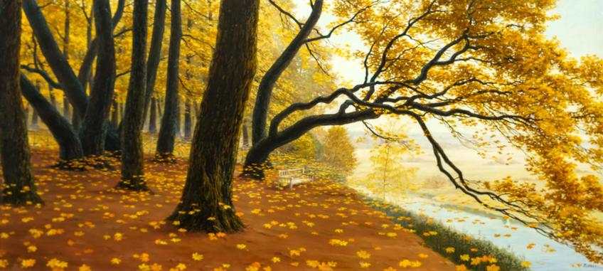 Фото №1003881. Болдино - неопавшая осень. 2001. Вадим Бжассо