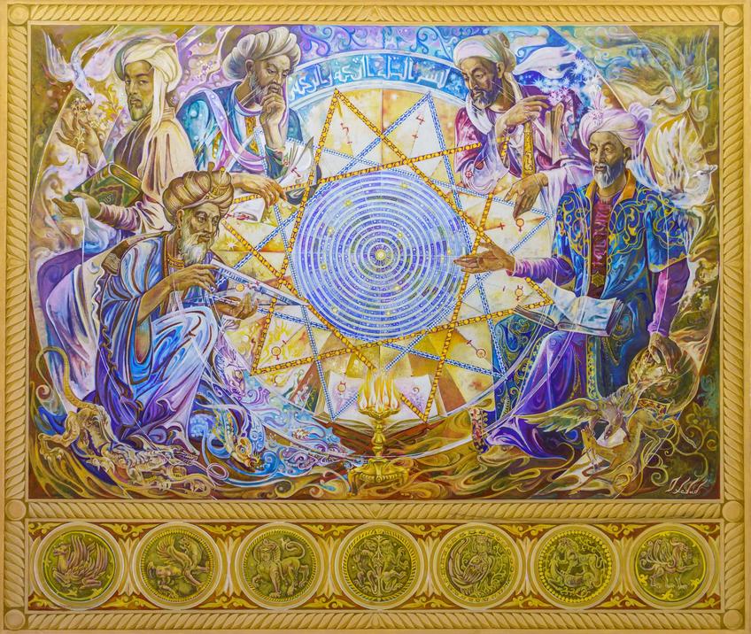 Фото №1004021. Великие учёные Востока. 2011. Хабибуллин О.Г.