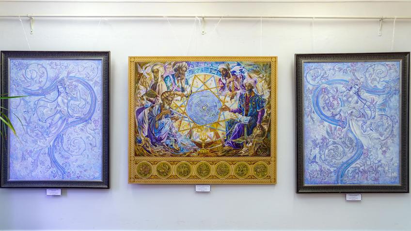 Фото №1004061. Джайхун (Амударья). Цветение. 2008 /Великие учёные Востока. 2011 /Сайхун. Плодородие. 2008. Хабибуллин О.Г.