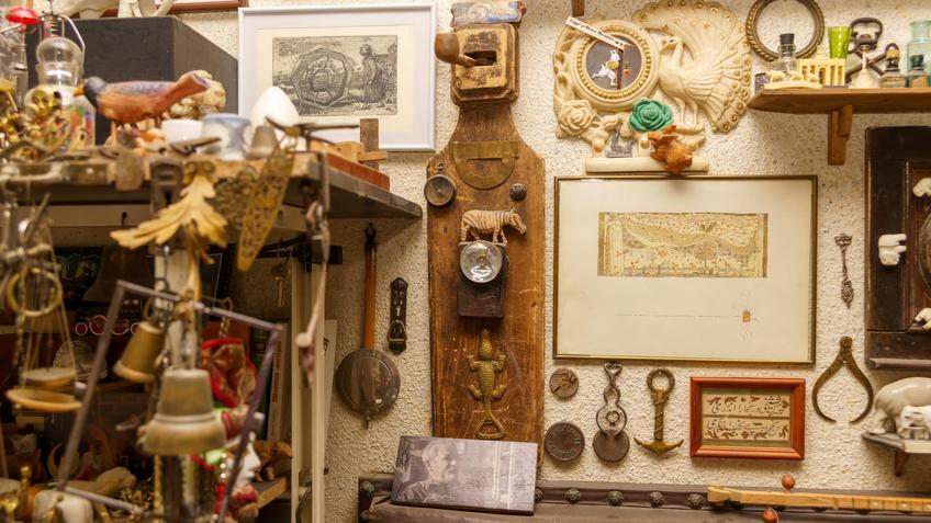 Фото №1004268. Посвящение Киплингу (центральный предмет на основе доски от прялки) Рашид Тухватуллин