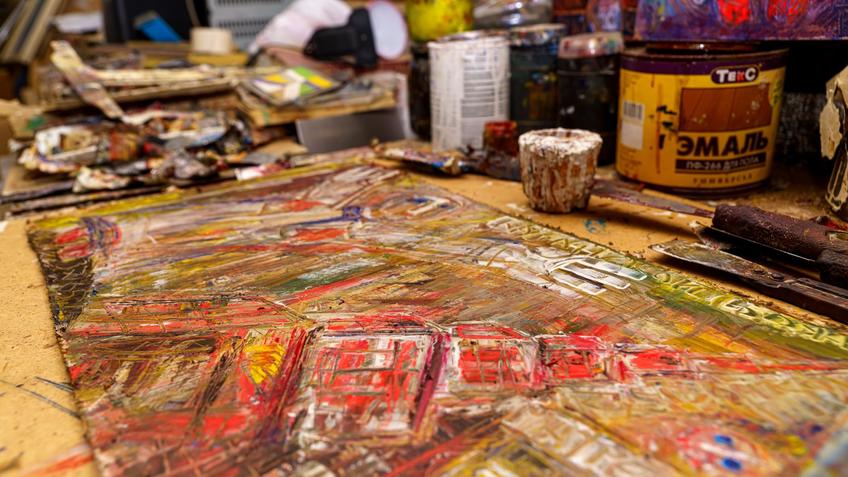 Фото №1004510. В мастерской Виктора Тимофеева