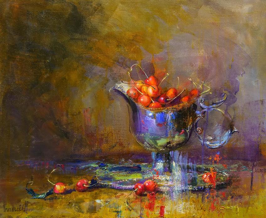 Фото №1004832. Натюрморт с черешней. 2022. Наталья Григорьева