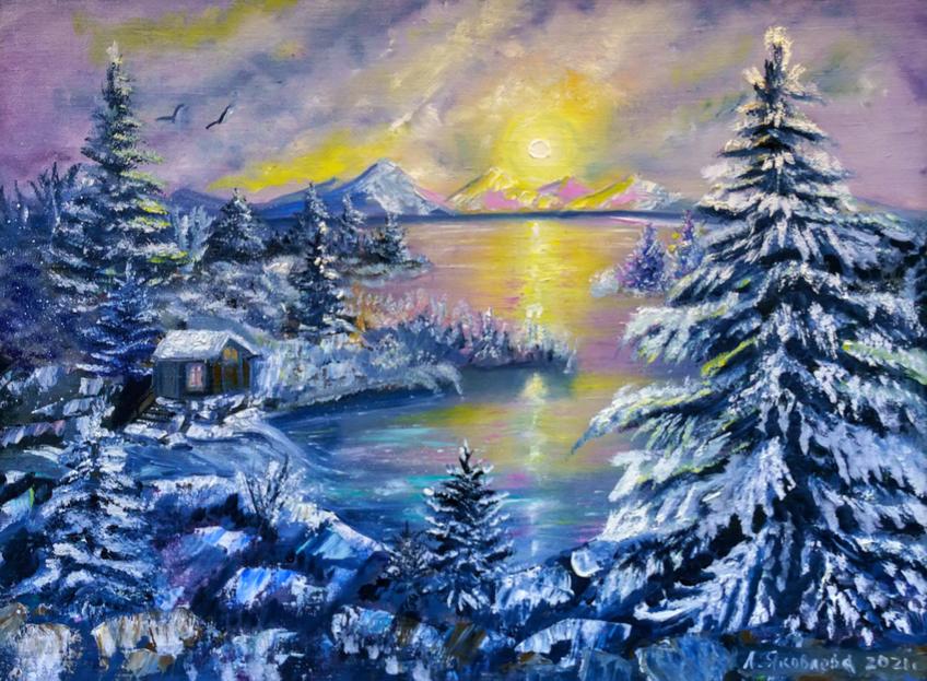 Фото №1006018. Зимняя сказка. 2021. Любовь Яковлева