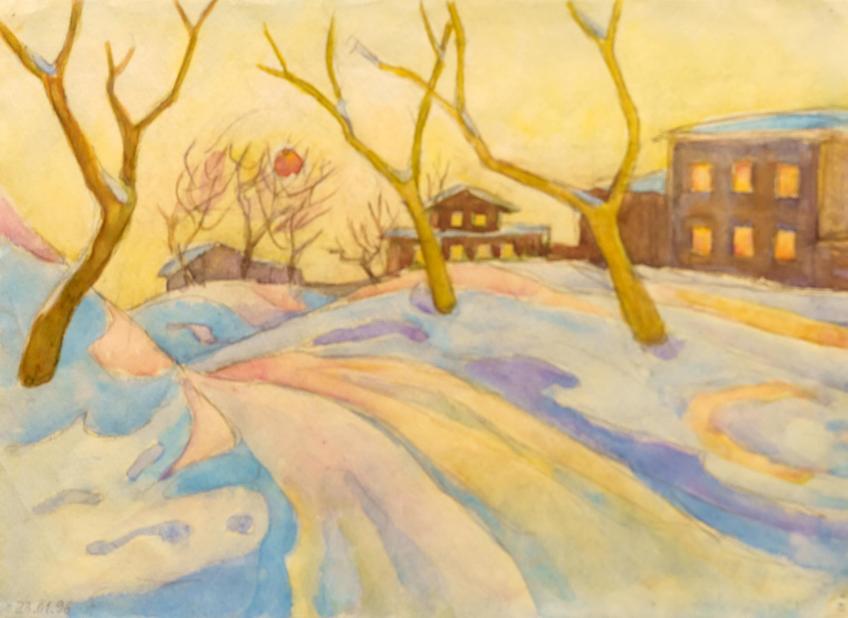 Фото №1006048. Старая Казань. Переулок Кочетова. 1990 -е гг. Натан Солодухо