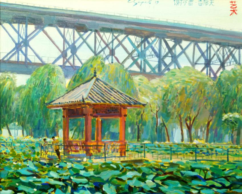 Фото №1006254. Мост в Ухани на ре. Янцзы. 2019. Сергей Царев