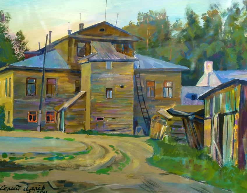 Фото №1006449. Двор в Устюге. 2011. Сергей Царев