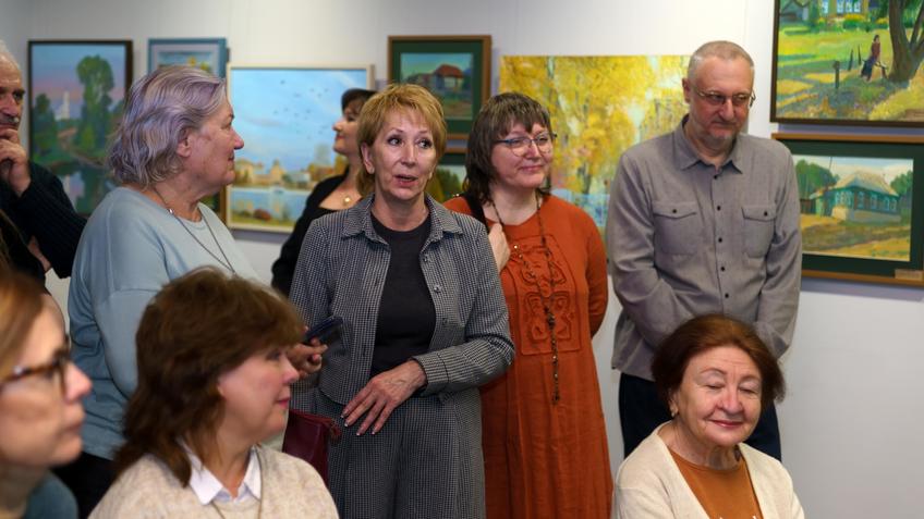 Фото №1006469. На открытии выставки Сергея Царева «Мифология обыденности»