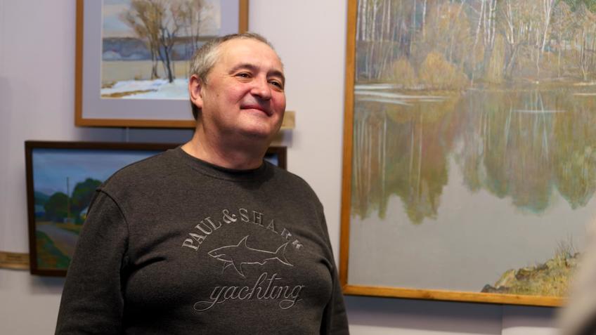 Фото №1006524. На открытии выставки Сергея Царева «Мифология обыденности»