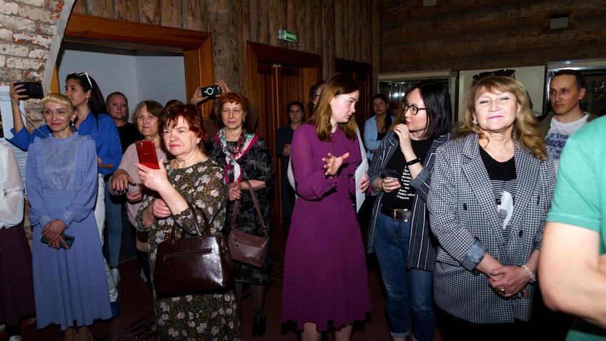 Фото №1007171. На открытии выставки «Кубачи-Зирехгеран. Город мастеров»