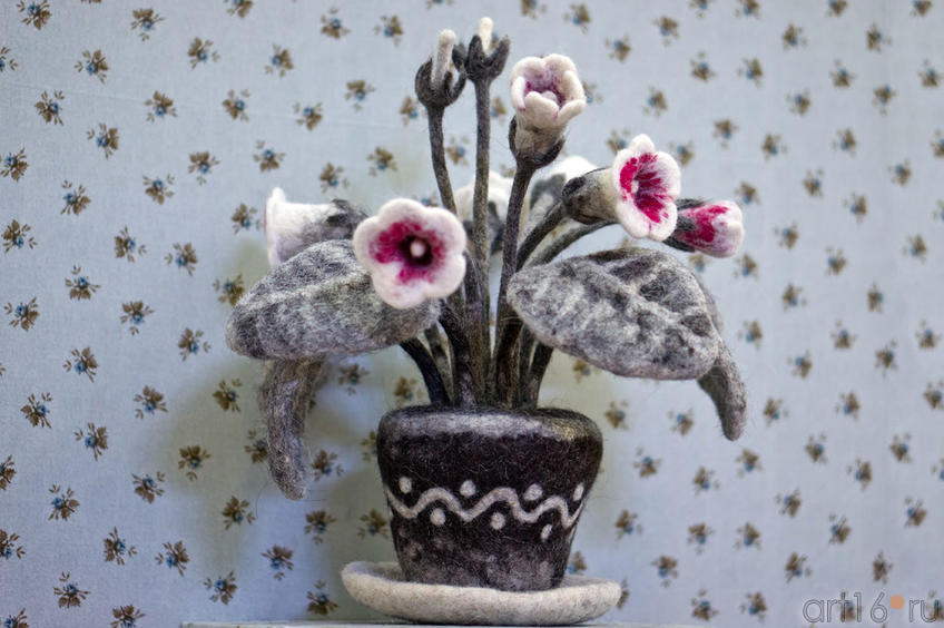 Фото №101157. Цветок из войлока