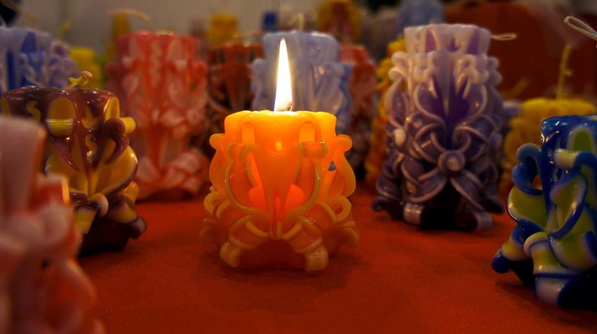 Фото №90529. Свеча горела на столе... Работа Натали Алексеенко