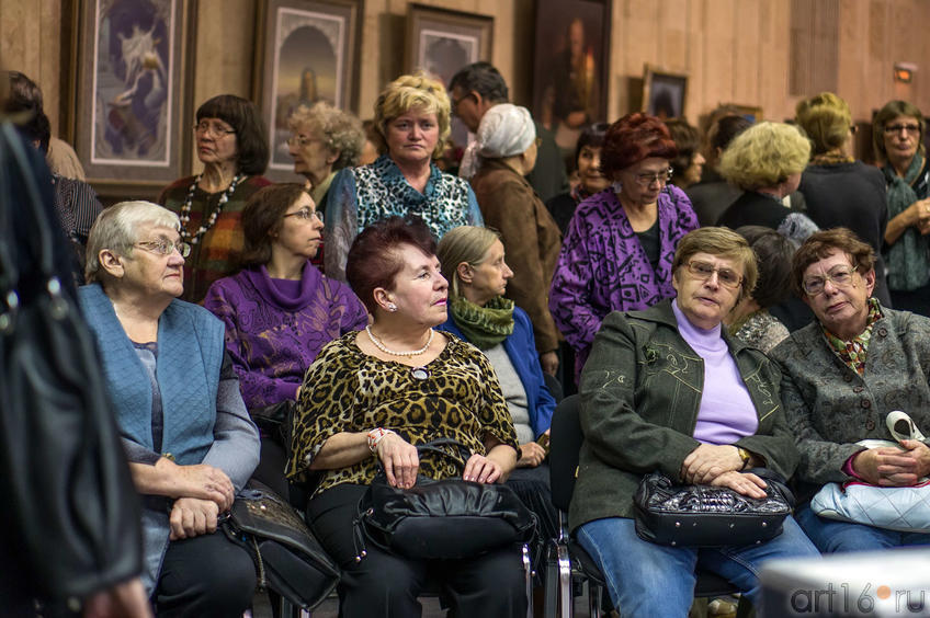 Фото №113580. На открытии выставки Константина Васильева