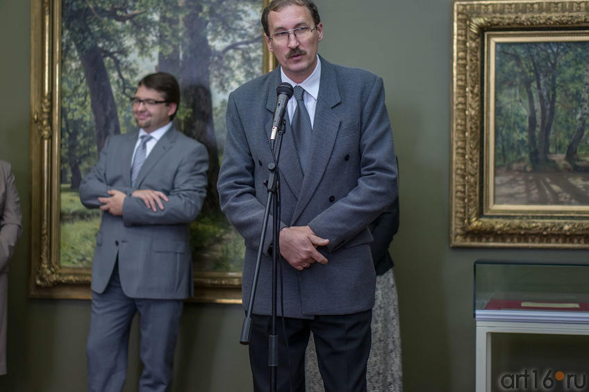 Фото №114680. Сергей  Криводенченков. Открытие выставки  «Иван Иванович Шишкин. Жизнь и творчество»