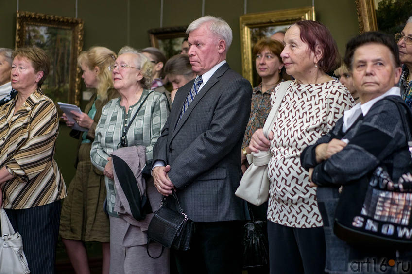 Фото №114692. Ренат Харис (в центре). Открытие выставки  «Иван Иванович Шишкин. Жизнь и творчество»