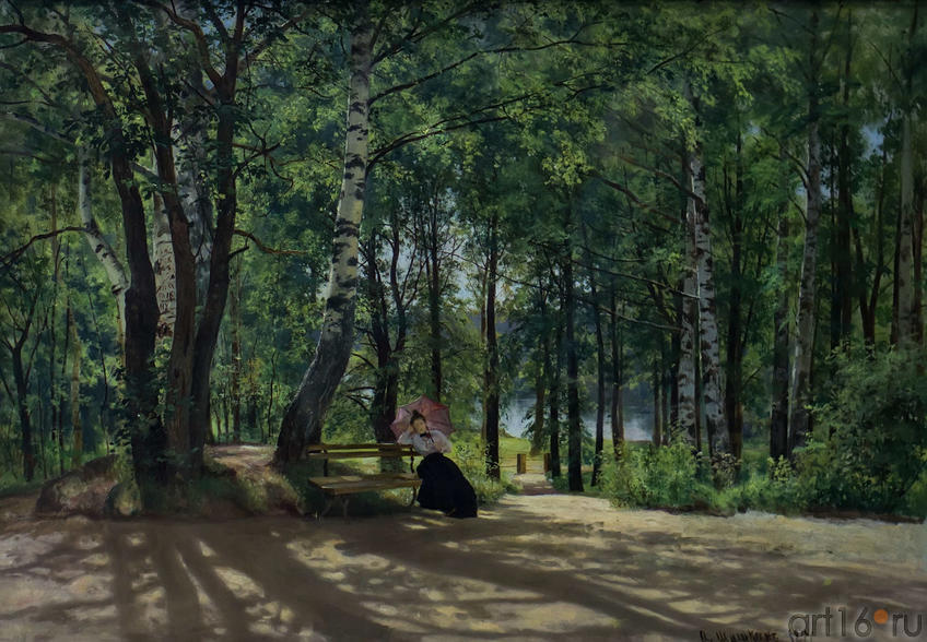 Фото №114758. На даче. 1894. Шишкин И.И. (1832-1898)