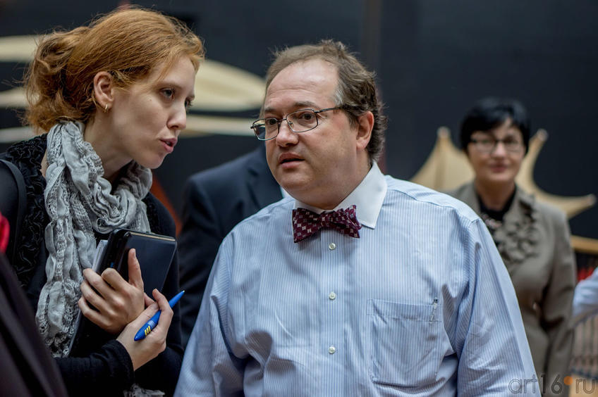 Фото №114921. Паскаль Котте на открытии выставки «Гений да Винчи»в Казани