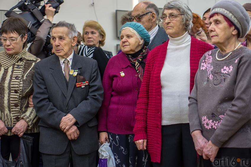 Фото №117462. На открытии выставки "Блокадная виолончель"