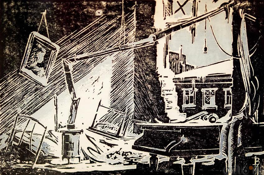 Фото №117684. Иванов В.В. 1906-1969. Из цикла "Дни и ночи Ленинграда". 1948