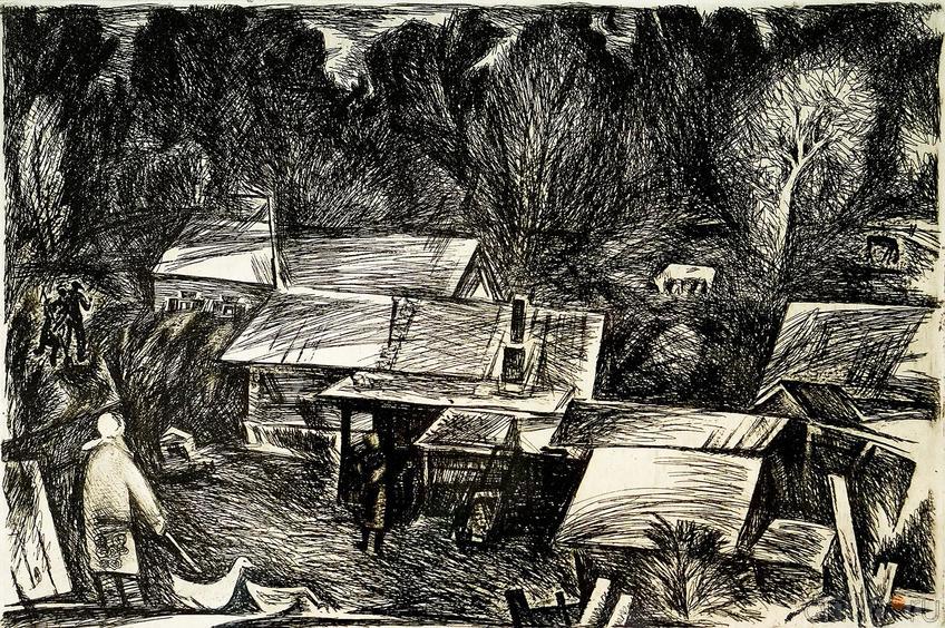 Фото №117767. К вечеру. 1985. Кузнецов-Казанский М.И., Казань