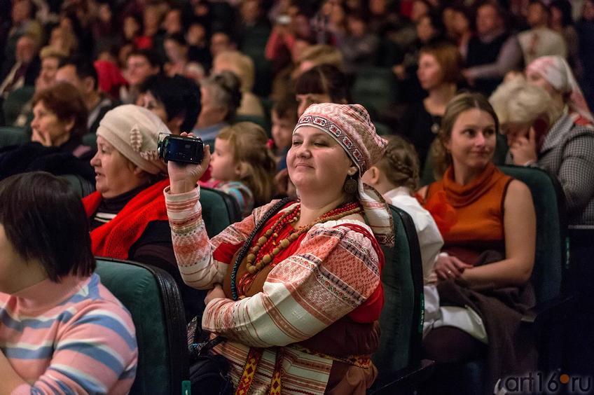 Фото №118377.  Фольклорно-этнографический фестиваль «Кузьминки». В зрительном зале