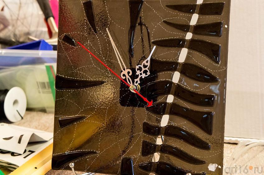 Фото №119218. Часы.  Фьюзинг. Дом Стеклянного творчества, Казань