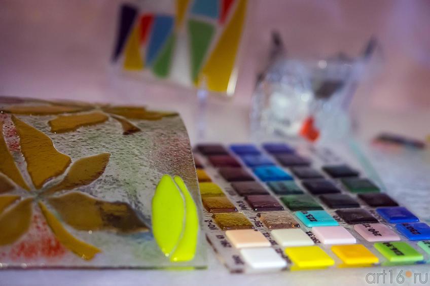 Фото №119321. Цветовая палитра стекол и изделия из стекла. Фьюзинг