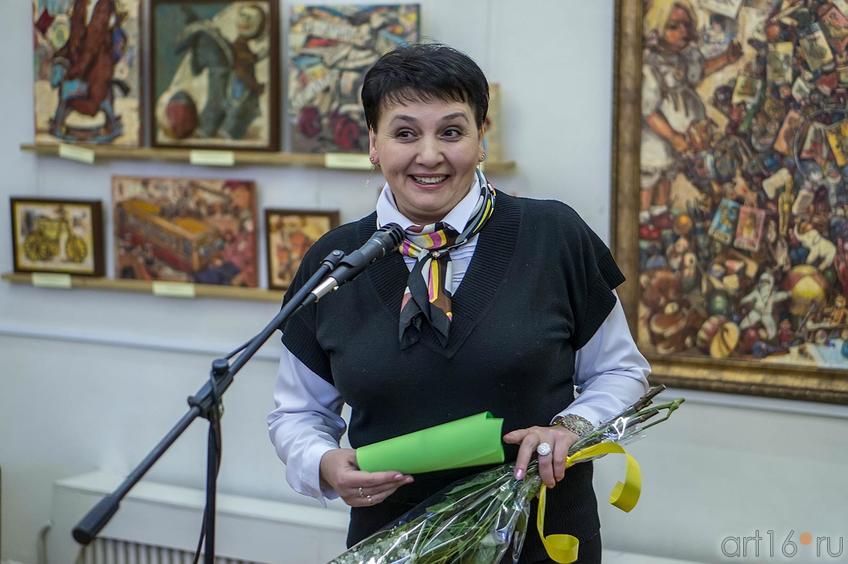 Фото №123116. Ольга Новикова.  Открытие выставки Е.Титовой "Казанский чердачок"