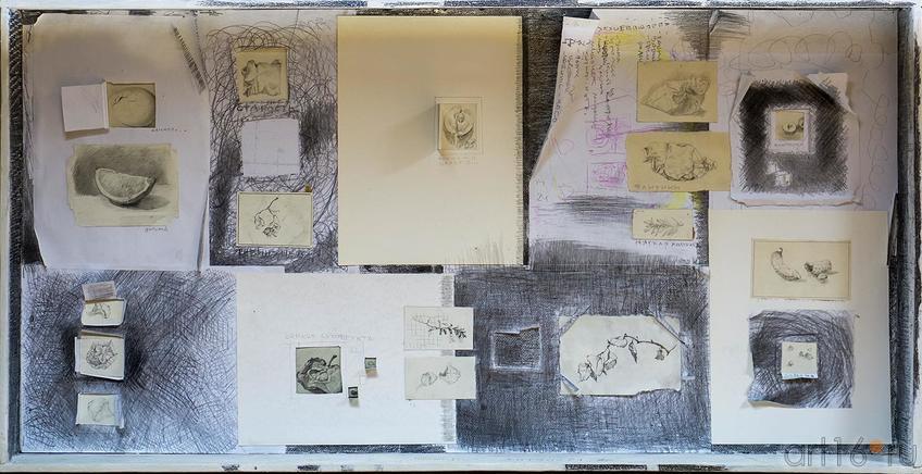 Фото №123290. АНТОНОВА ИРИНА г.Казань НАБРОСКИ. 2012 Бумага, карандаш