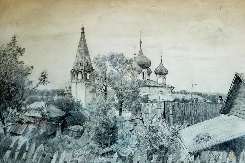 Фото №123344. БЕРДНИКОВ ЮРИЙ г.Казань ГОРОХОВЕЦК Бумага, карандаш