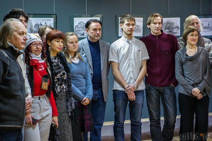 Фото №123368. Художники-участники выставки "Про-карандаш"