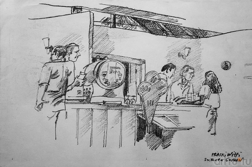 Фото №123452. ПРАСКИ ВИТТИ г. Чебоксары SAMULA GARDEN. 2009 Бумага, карандаш