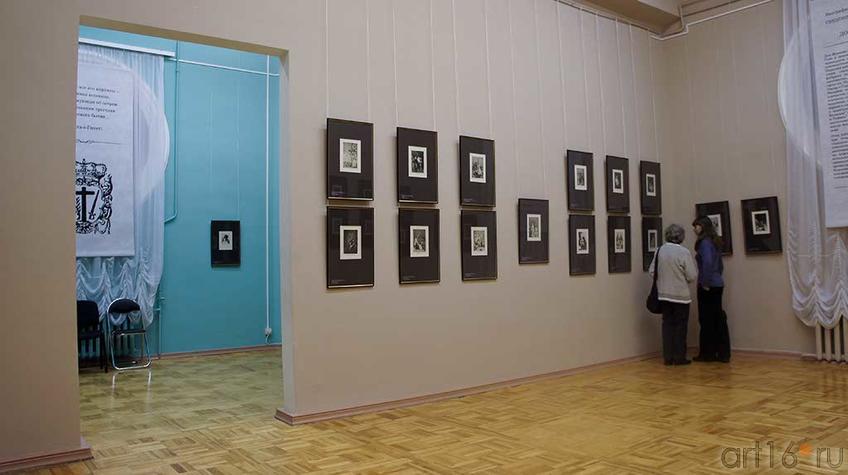 Фото №92737. Фрагмент экспозиции выставки  Капричос. Франсиско Хосе де Гойя - и -Лусиентес