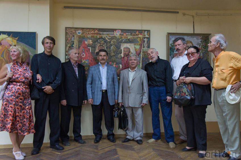 Фото №84799. Учителя и ученики. Художники РТ