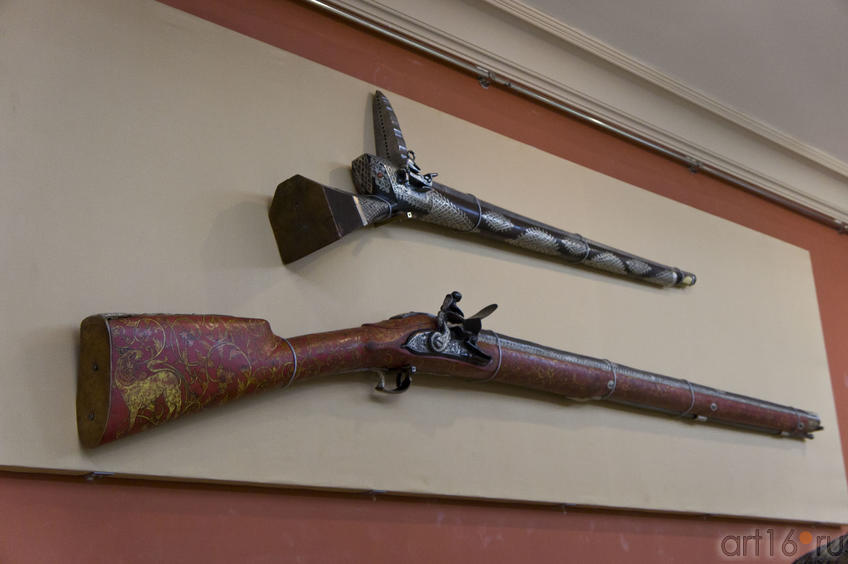 Фото №72030. Ружье кремнёвое, крепостное, Индия (?), XVIII