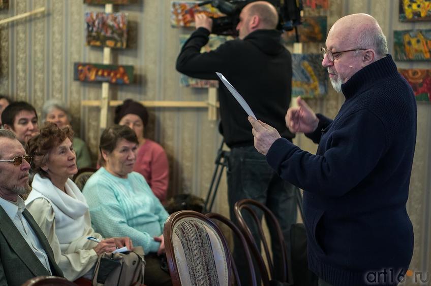 Фото №141910.  Борис Вайнер. Вечер поэзии нонсенса в Доме Аксенова, 2 марта 2013