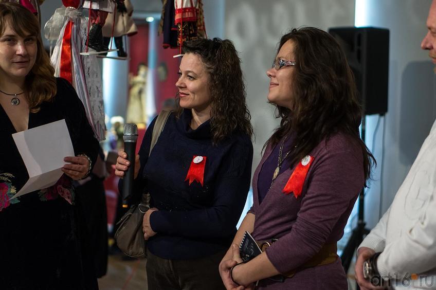 Фото №142621.  Мастера-кукольники. Открытие выставки "Зазеркалье"