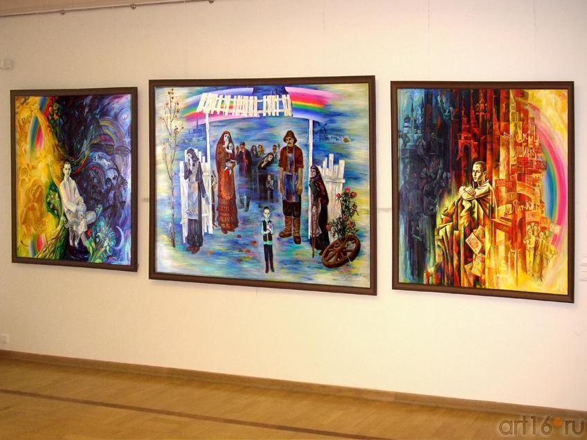 Фото №14428. Триптих «Народный поэт»