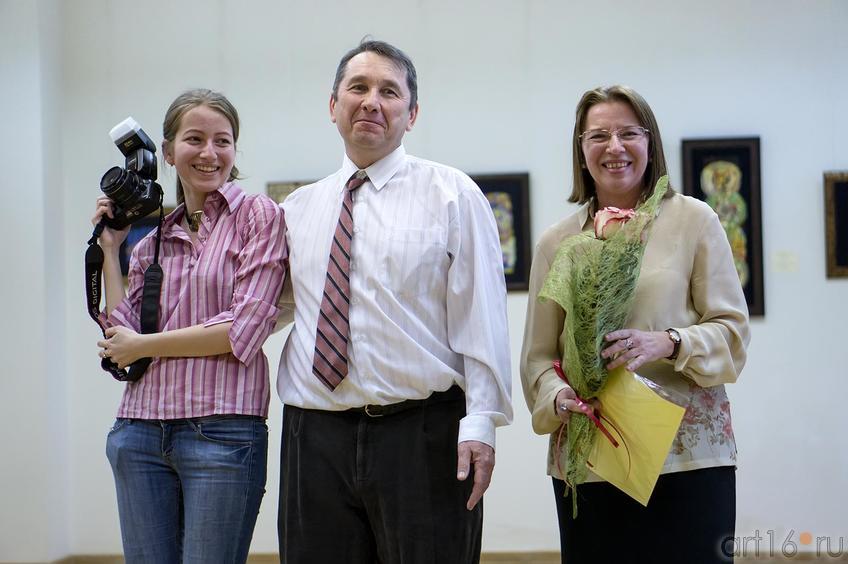 Фото №144959. Рената (дочь), Наиль Зинадович Салахов (муж), Любовь Григорьевна Гриценко